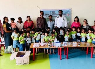 सांगोल्यात आलदर हॉस्पिटलच्या वतीने मोफत बाल आरोग्य शिबिर संपन्न; ४५ चिमुकल्यांची तपासणी
