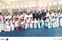 सांगोल्यात जिल्हा अजिंक्यपद कराटे स्पर्धेचे थाटात उद्घाटन