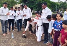 सांगोल्यात वाघमारे सरांच्या कराटे क्लासचे पोलीस वसाहतीत दिमाखदार उद्घाटन; दुसऱ्या पिढीची धडाकेबाज एन्ट्री!