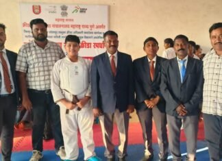 सिंहगड पब्लिक स्कूलचा अभयसिंह दिपक ऐवळेचा कराटे स्पर्धेत तालुक्यात प्रथम क्रमांक पटकावत जिल्हास्तरीय स्पर्धेसाठी निवड